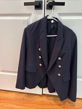 Navy and silver express blazer